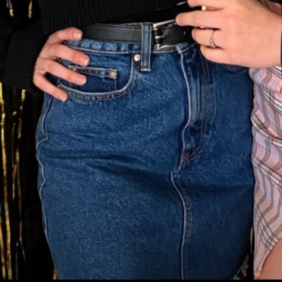 🌿Zara denim by TRF skirt - Picture 8 of 8